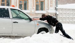 Нижний Новгород терпит снежное бедствие
